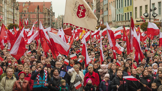 Gdańsk radośnie obchodzić będzie Święto Niepodległości