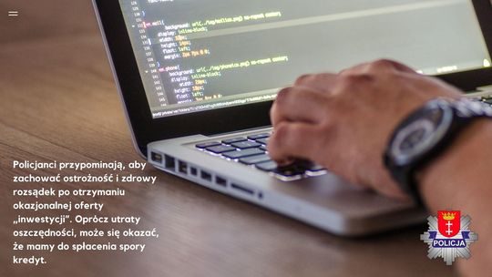 Gdańsk: Stracili prawie 300 tys. zł. na oszustwach inwestycyjnych w kryptowaluty