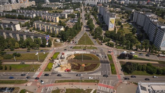 remont torowiska na Przymorzu w Gdańsku