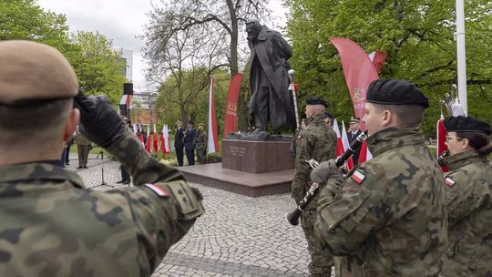 Gdańsk uczcił pamięć Józefa Piłsudskiego. Uroczystości w 91. rocznicę śmierci marszałka
