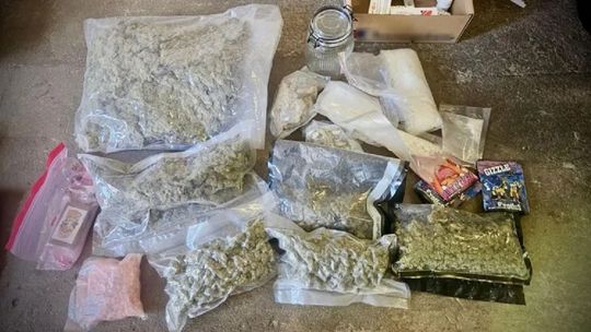 narkotyki w Gdańsku, narkotyki w garażu w Gdańsku,