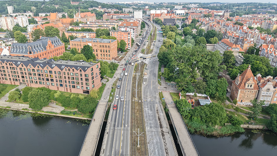Gdańsk: zmiany w ruchu na Podwalu Przedmiejskim. Utrudnienia do końca września