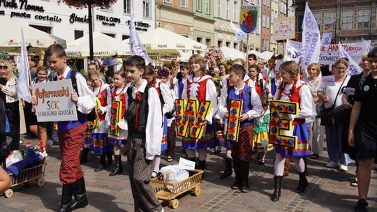 Gdańską starówkę ponownie opanowali Kociewiacy. Było gwarnie, barwnie i radośnie!