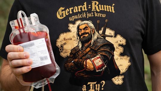 Gerard z Rumi oddał krew, a Ty? Tak serialowa parodia pomaga w ważnej sprawie!