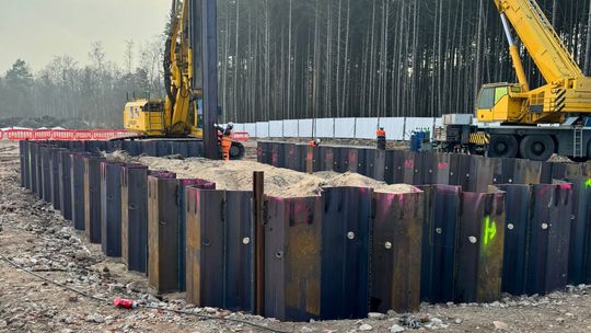 Gigantyczny tunel pod Bałtykiem! Co naprawdę powstaje w Górkach Zachodnich? prace przy budowie mikrotunelu, Gdańsk