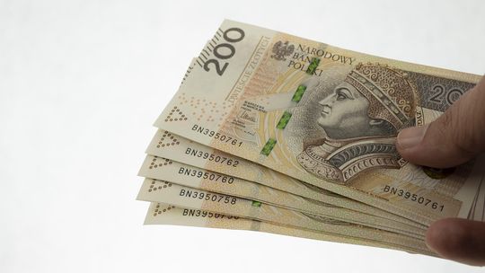 banknoty, zdęcie ilustracyjne