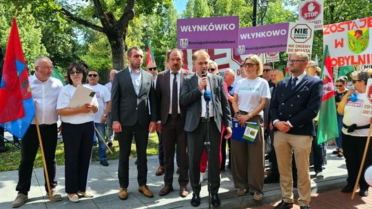 protest samorzadowców pod KPRM