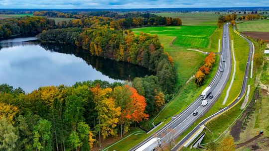 Nowy odcinek drogi krajowej nr 22 Zblewo-Sucumin już otwarty DK22