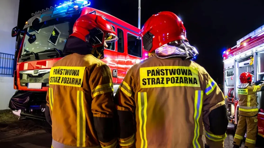 Groźny pożar w Pucku. Ewakuowano 40 osób