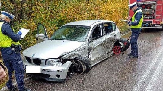 wypadek pod Dziemianami