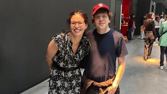 Gwiazda Hollywood w Gdańsku! Jesse Eisenberg odwiedził Muzeum II Wojny Światowej