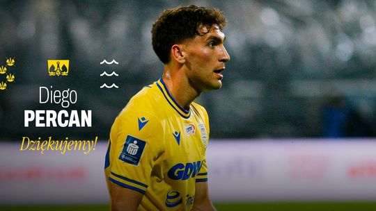 Hiszpański napastnik Diego Percan odchodzi z Arki Gdynia