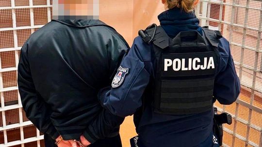 Słupsk, zatrzymanie poszukiwanego przez policję,