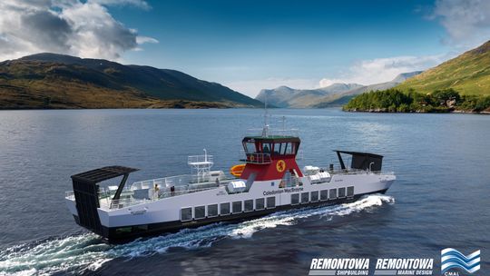 Kamienie milowe w budowie floty promów dla szkockiego operatora CMAL