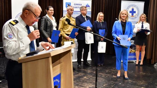 Kartuzy. Podsumowanie sezonu letniego WOPR województwa pomorskiego