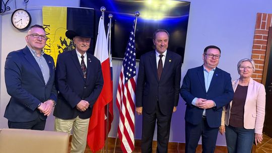 Kaszubscy przedsiębiorcy spotkali się ze znanym działaczem polonijnym z Teksasu