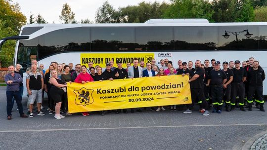 Kaszuby pomagają powodzianom. Pierwsza grupa już pracuje na Dolnym Śląsku