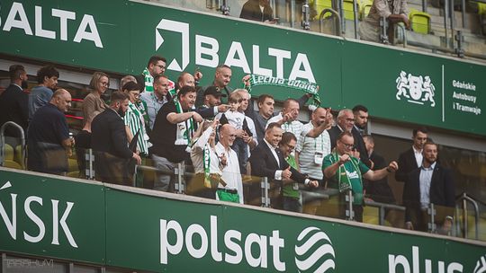 Karol Narocki na meczu Lechii Gdańsk z Motorem Lublin, Gdańsk 2025