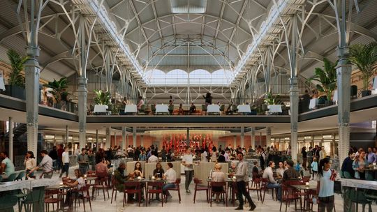 Hala Targowa Gdańsk, food hall, Gdańsk