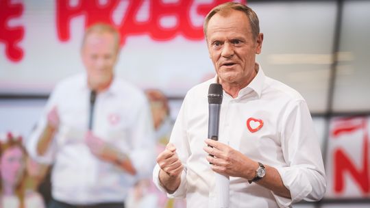 Koalicja Obywatelska wyraźnie przed PiS. Wymowny komentarz Donalda Tuska