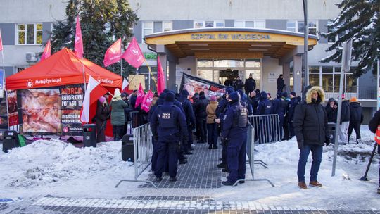 pikieta antyaborcyjna pod Szpitalem św. Wojciecha, Gdańsk 2026