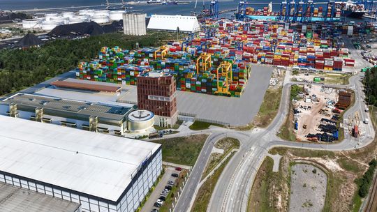 Zintegrowany Punkt Kontroli Granicznej, Port Gdańsk, wizualizacja