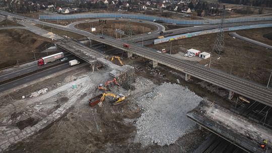 Koniec rozbiórki na estakadzie na ul. Elbląskiej. W poniedziałek bez utrudnień
