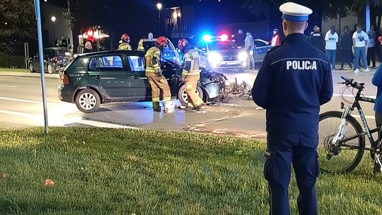 Kościerzyna: Pijany kierowca spowodował wypadek i uciekł