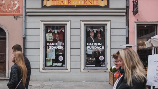 Król Karol III i Gdańsk. Wystawa Teatru w Oknie