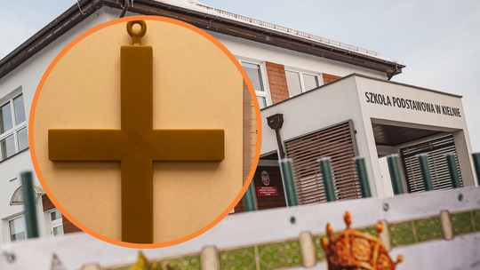 Krzyż z plastiku wyrzucony do kosza w szkole. Czy doszło do przestępstwa? Krzyż z plastiku wyrzucony do kosza w szkole. Jego wyrzucenie to przestępstwo?