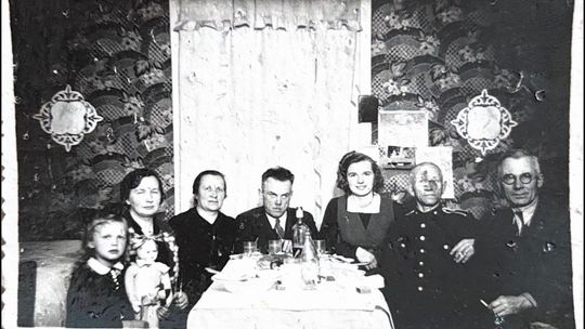 Gdynia, przedwojenne zdjęcie na ul. Świętojańskiej, Korpus Ochrony Pogranicza