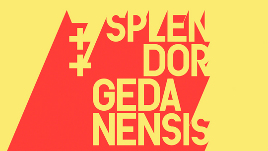 Splendor Gedanensis, plakat