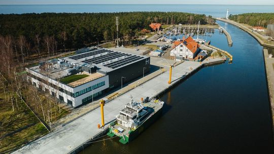 baza serwisowa morskiej farmy wiatrowej Baltic Power w Łebie