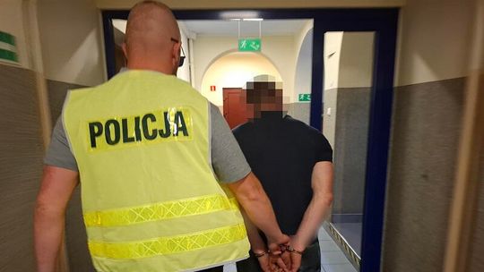 zatrzymanie poszukiwanego przestępcy w Leborku