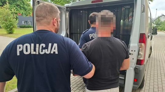 Przyjechał do pracy sezonowej w Łebie. Wpadł podczas kontroli drogowej