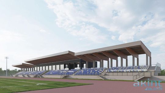 projekt nowego stadionu w Lęborku