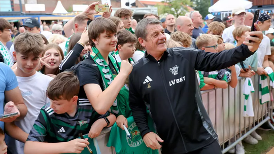 Lechia Gdańsk świętuje swoje 80-lecie. Biało-zieloni świętowali na Ołowiance