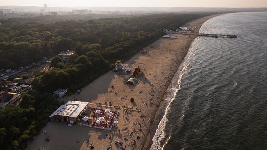plaża, Gdańsk-Brzeźno