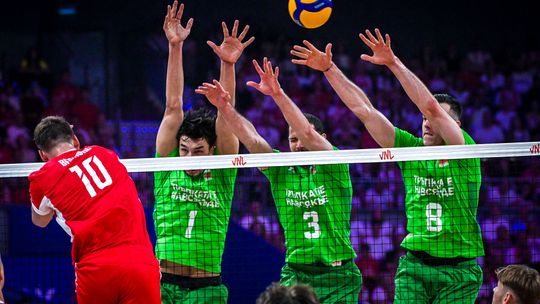 Liga Narodów. Polska przegrała z Bułgarią po pięciosetowym boju