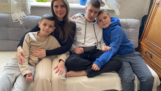 Marianna i jej dzieci. Uciekli z linii frontu, stanęli przed murem polskiego prawa