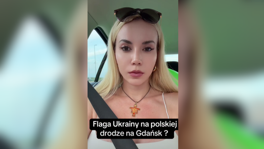 Marianna Schreiber pomyliła flagę Kaszub z flagą Ukrainy. W sieci burza