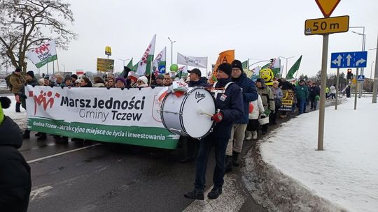 "Nie chcemy do miasta, kochamy wieś!" Marsz Jedności przeszedł ulicami Tczewa