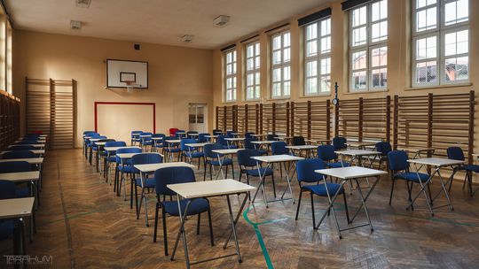 matura, sala egzaminacyjna
