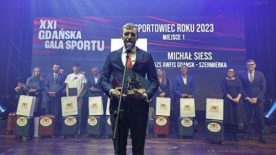 Michał Siess sportowcem 2023 roku w Gdańsku 