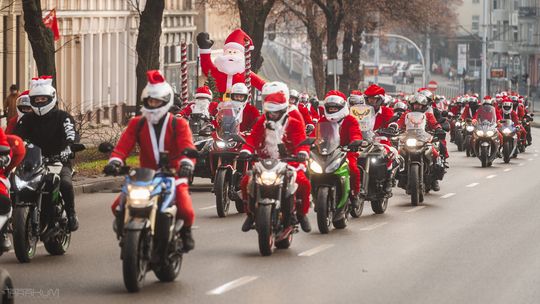 „Mikołaje na Motocyklach” znów w Trójmieście! Niezwykła świąteczna parada dla dzieci „Mikołaje na Motocyklach” 2025