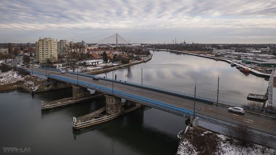 Most, który musiał zrobić sobie przerwę. Wyspa Portowa powróci do Gdańska za dwa lata