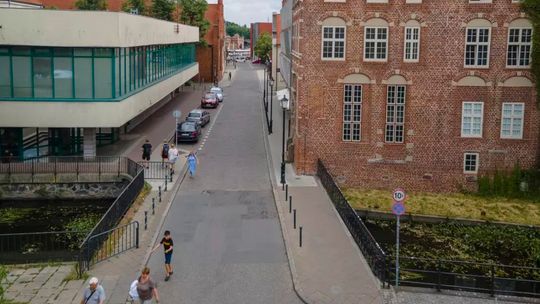 Most na ul. Elżbietańskiej w Gdańsku do remontu