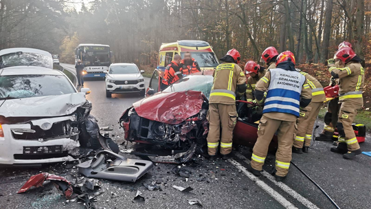 wypadek w Borkowie