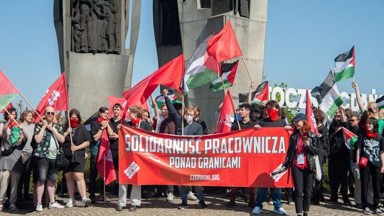 „Nadszedł czas walki klas!” 1-majowa demonstracja w Gdańsku