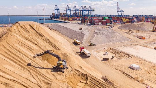 Największa budowa na polskim wybrzeżu? Terminal T5 osiągnął ważny kamień milowy